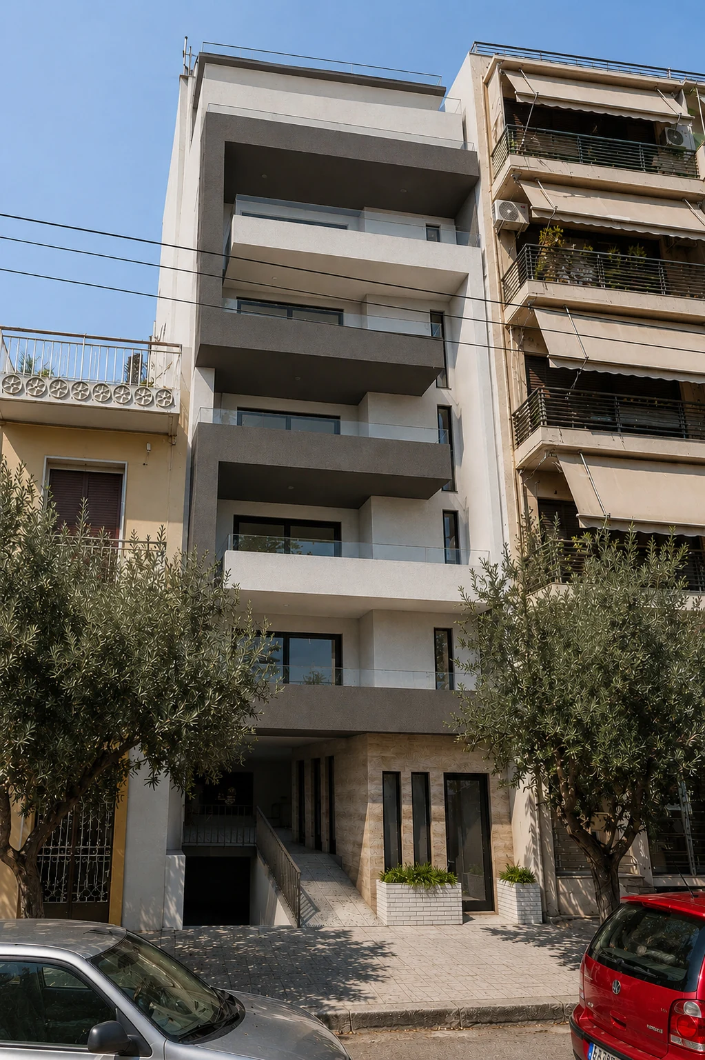 Μεγ. Αλεξάνδρου 128 — Όψη